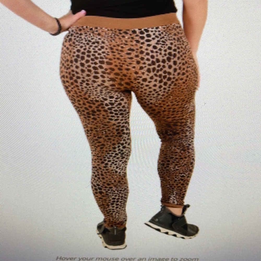LEOPARD PRINT LEGGINGS!💕💕 - Picture 4 of 6